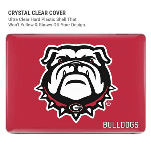University of Georgia Bulldogs Logo MacBook Air 15in (2023-2025) Case plus Skin